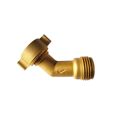 Lead Free Brass Male Elbow 45 Degree Hose Elbow  with Gripper