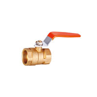Brass Fittings And Valves Lead free bras ball valve 1/2